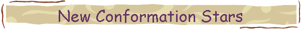 New Conformation Stars